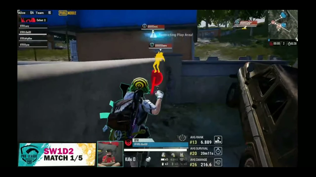 GENESIS DOGMA RATAKAN BTR DIAWAL MATCH PMPL 2021