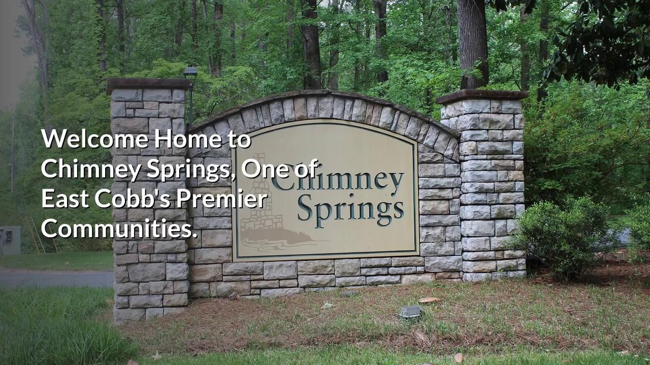 Chimney Springs Homes for Sale Marietta GA East Cobb YouTube