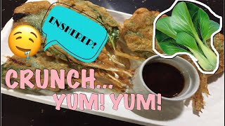 Budget Tempura Pechay Tempura How To Make Pechay Tempura Tipid Recipe