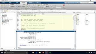 Application of Nonlinear Programming in Matlab