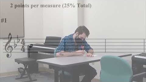 For incoming students: Aural Skills Placement Exam self-test (written portion)