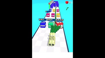 Gun Up 2048 gameplay (Level 195 and 196)