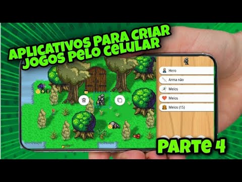 5 Aplicativos para fazer jogos no celular parte 4