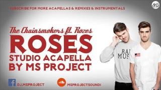 Vignette de la vidéo "The Chainsmokers - Roses ft. Rozes (Official Studio Acapella - Vocals Only) +DL"