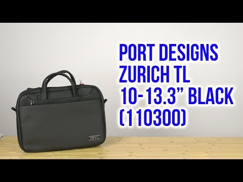 Распаковка PORT Designs Zurich TL 10-13.3 Black 110300