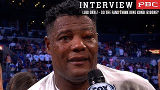 Luis Ortiz answers if he's done with boxing | Ruiz vs Ortiz HIGHLIGHTS