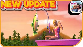 New Fishing Update!!!🎣  | Barbie Dreamhouse Adventures 1021 | Budge Studios | Fun Kids Game | HayDay screenshot 4
