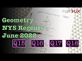 Geometry Concepts Quiz