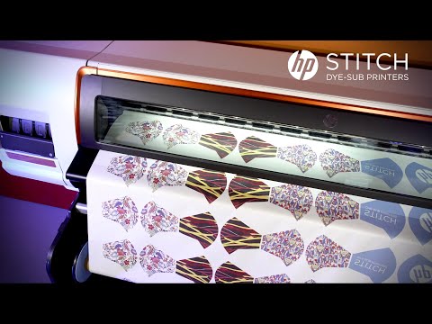 HP Stitch S500 Dye Sublimation Printer In More Detail