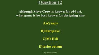 c64 game  quiz part 1 (fog various) screenshot 4