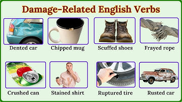 Lesson 173: Learn Damage-Related English Verbs | Meanings and Examples |
