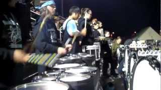 Warhill's Drumline 2012- In the Jungle, the Lion Roars Tonight