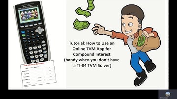 Tutorial: How to Use an Online TVM Solver App for Interest Calculations
