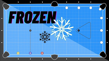 Overcome your fear of the cue ball being frozen 🥶/ plus bonus routine in the end of the video!
