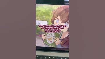 "Making Visual Novels is So EASY!" #shorts