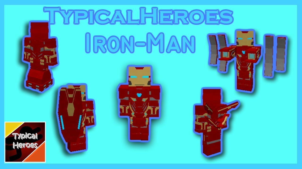 Typical heroes. Майнкрафт Железный человек typical Heroes. Мод на железного человека в майнкрафт.