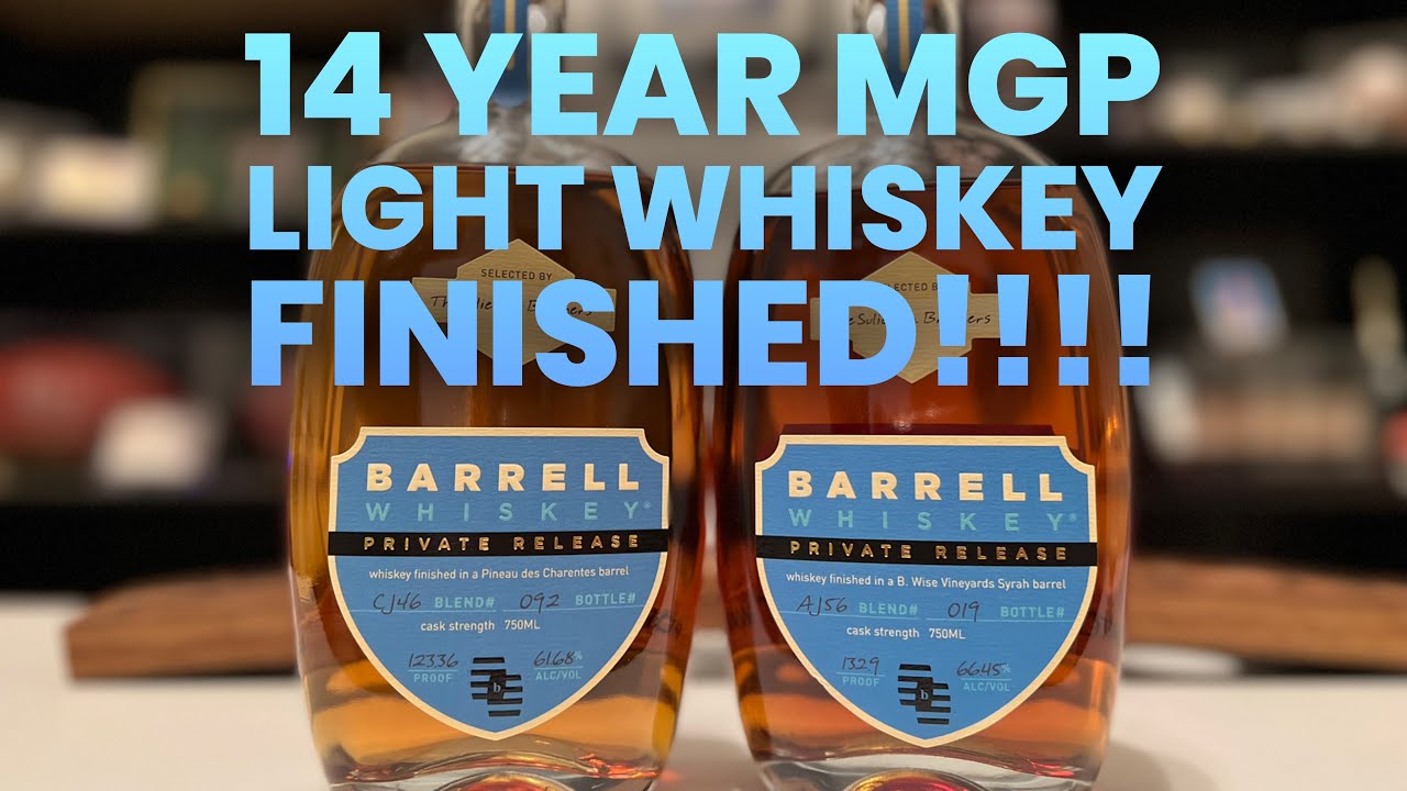 Barrell Craft Spirits 14 year MGP Light Whiskey Finished!!!