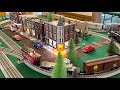 Folding Table Layout Simple Lionel Model Train O Gauge Scale