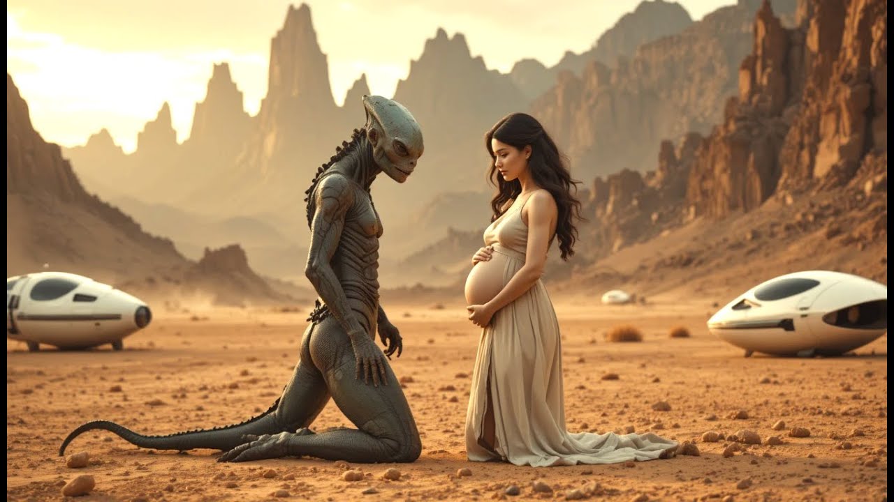 Женщина и инопланетянин оказались на пустынной планете | Научно-фантастическая история