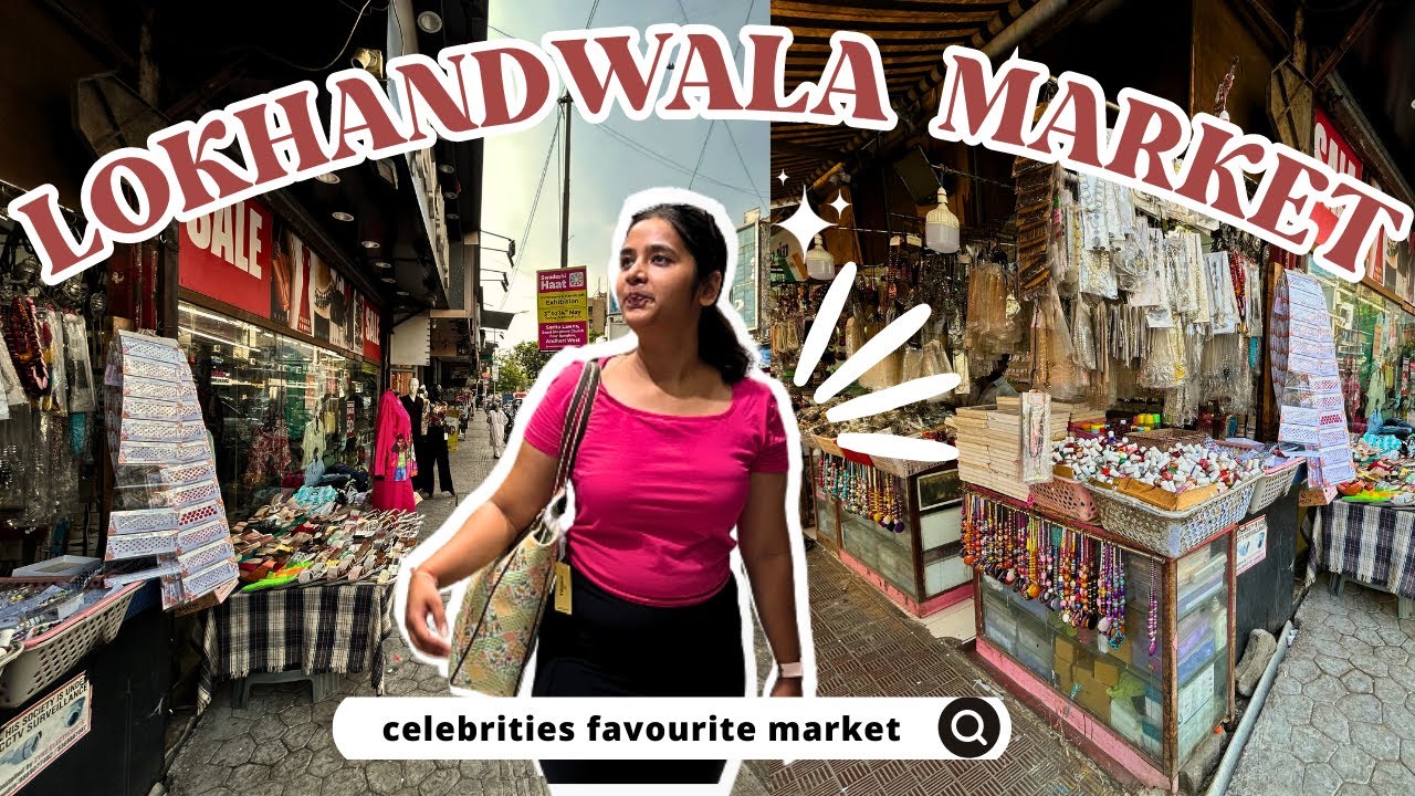 *LOKHANDWALA MARKET Mumbai | Celebrities Favorite Market | Street shopping, Part-1