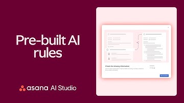 How to use pre-built AI rules in Asana