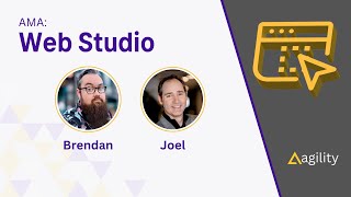 📢 AMA: The 'Agility CMS Web Studio' Edition