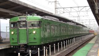 【JR】113系5700番台C5+C10 堅田発車