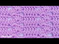 How To Crochet Tipsy Shell Stitch I Crochet Stitches For Blankets