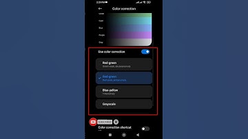 How to set color correction in mi phone #short #colorcorrection #miphone