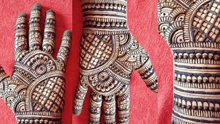 मकर संक्रान्ति के लिए भरवा मेहंदी/very easy full hand mehndi design/bhrama mehndi/beautiful mehendi