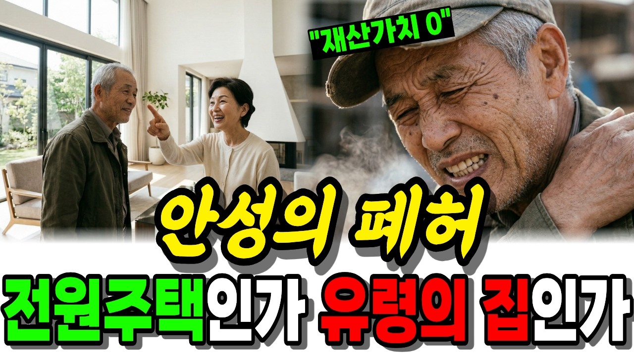 경기도 전원주택의 몰락, 아파트말곤 재산가치 '0' 노후사연 | 오디오북 | 노후자금사연 |
