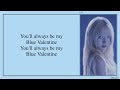 NMIXX 엔믹스 Blue Valentine English Ver Lyrics mp3