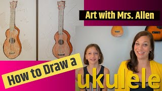 How to Draw a Ukulele!