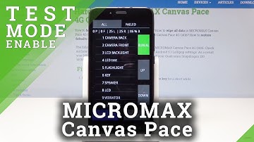 How to Enter Factory Mode in MICROMAX Canvas Pace - Hidden Test Menu