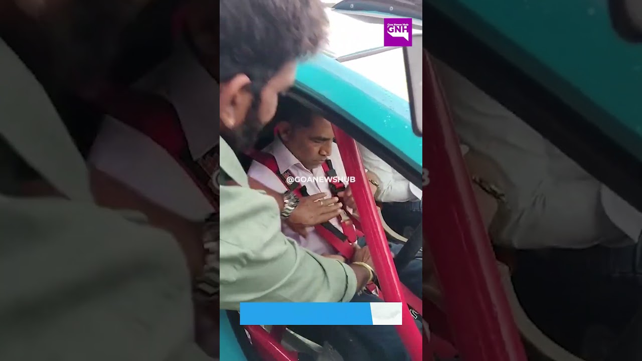 In the presence of Sports Minister Govind Gaude,