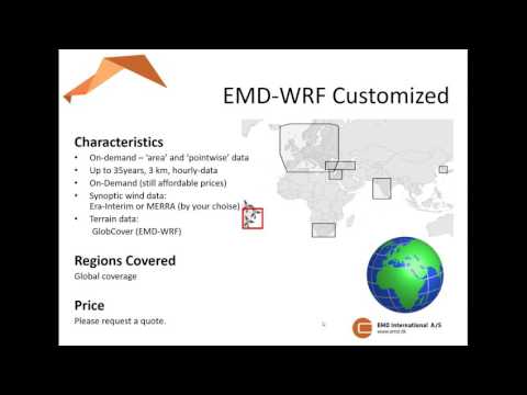 An introduction to the new EMD WRF mesoscale data sets and windPROSPECTING portal