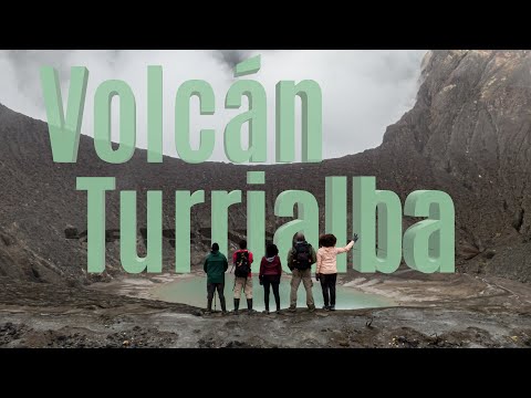 Ascenso a cráteres Volcán Turrialba | Costa Rica | 4k