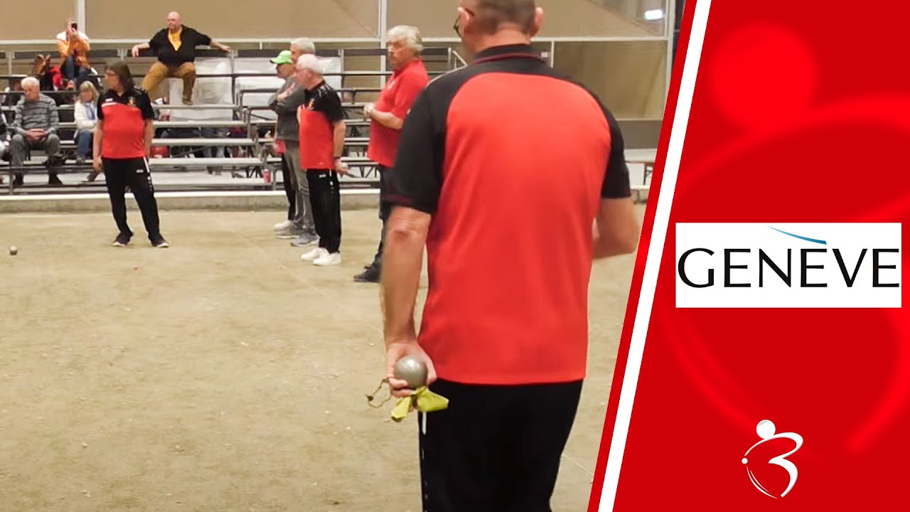 Miniature : 6e partie ONEX vs ABJ LONS : Marathon L'Hivernal à pétanque de Genève 2024 seniors