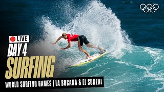 🔴LIVE 2025 ISA World Surfing Games | Day 4 | World Surfing Games | La Bocana & El Sunzal