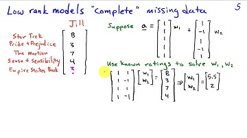Low Rank Decompositions of Matrices