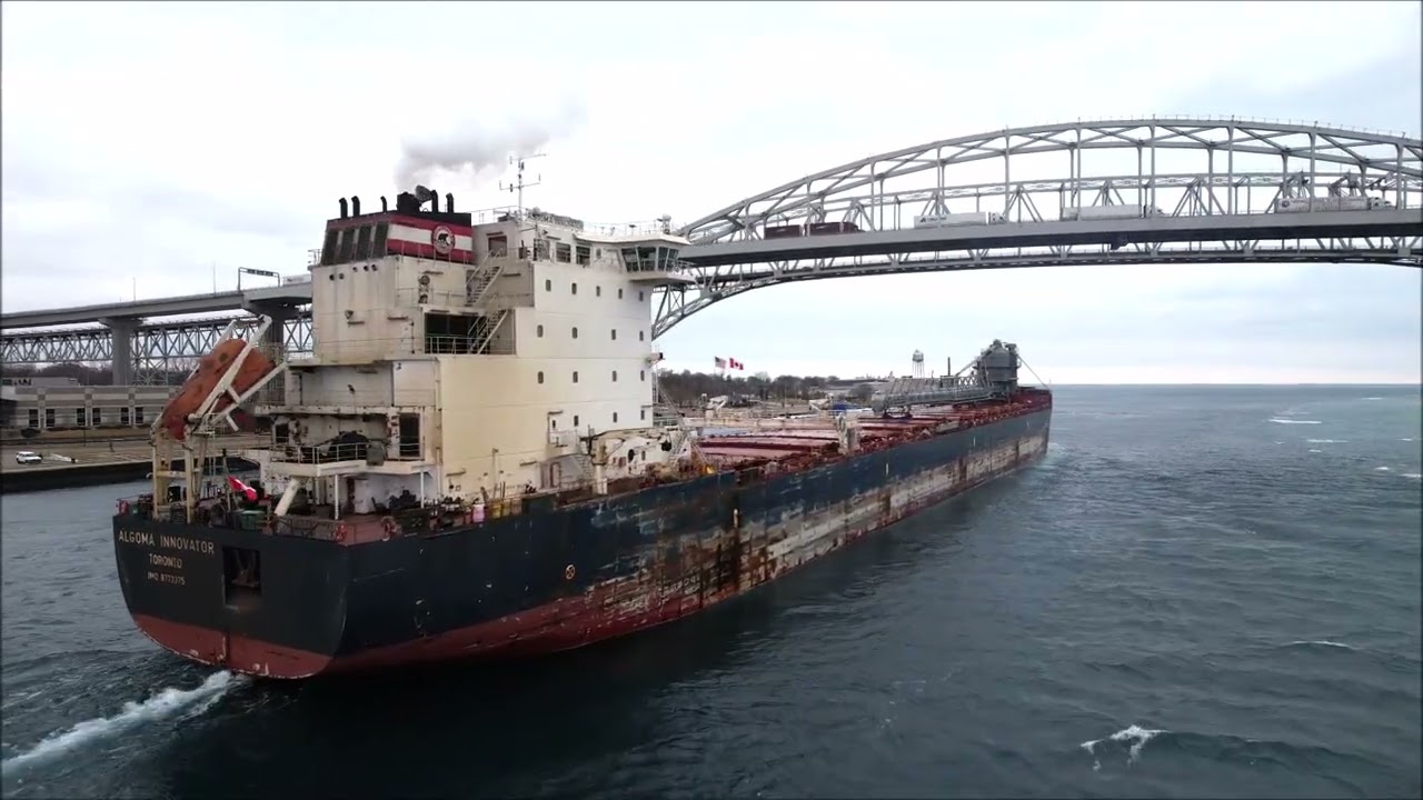 ALGOMA INNOVATOR - Upbound Port Huron, Michigan 2-20-2026