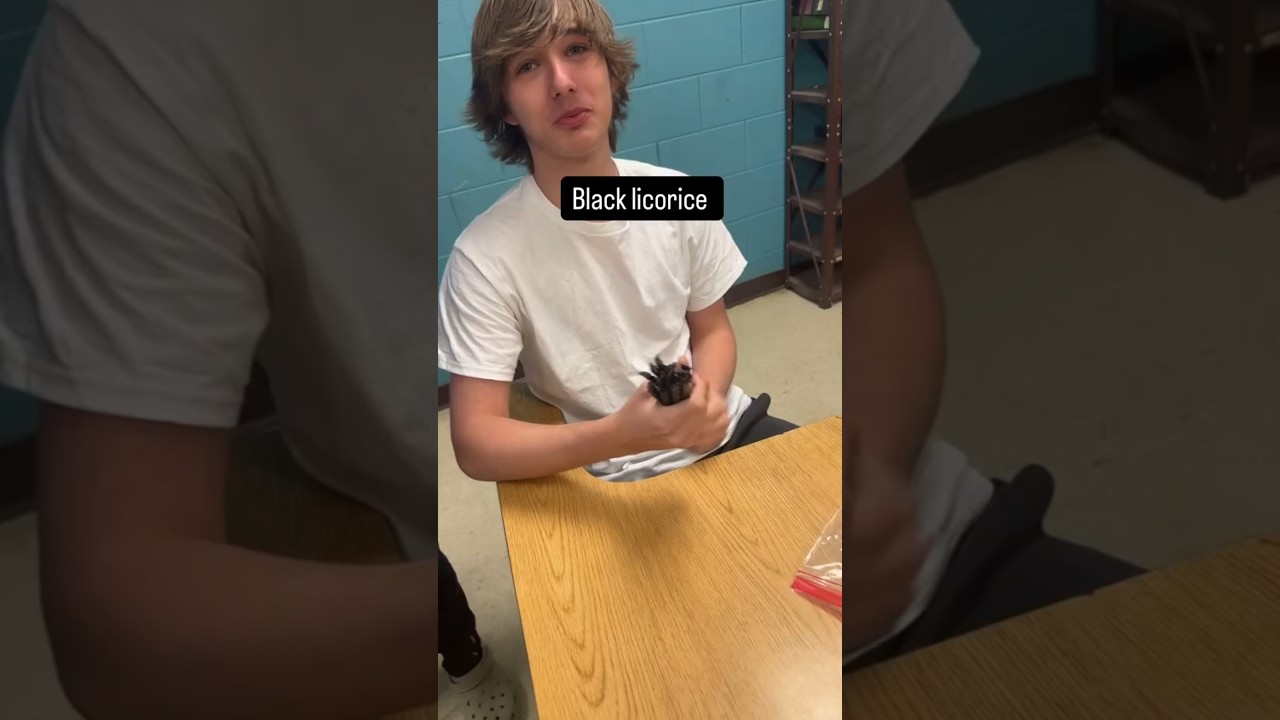 Eating Black Licorice