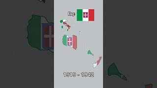 evolution of italy🇮🇹 #flags #flags #country #country #map #historical #meme #history #ww2 #italian