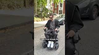 It looks like a wheelchair, but its an AI-powered autonomous EV built for everyday transport 🤯