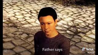 father says I don't have the balls to be a soldier