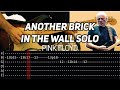 Pink floyd  another brick in the wall solo guitar lesson with tab