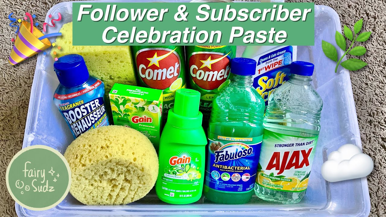 4k Followers & 800 Subs Celebration 🌿☁️🫧 | Sponge ASMR