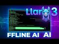 No Talking Tutorial: Bring Offline AI (Llama 3) to Linux Terminal
