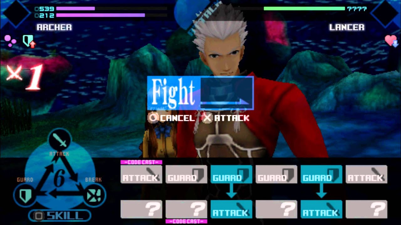 Fate/Extra: Archer Vs Lancer(Vlad III) - YouTube