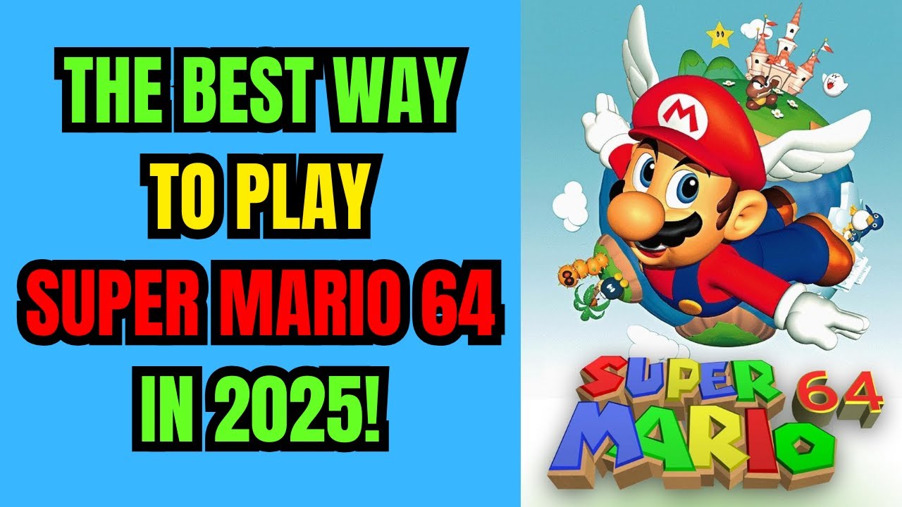 Лучший способ играть в Mario 64 в 2025 году — SM64 Coop Deluxe